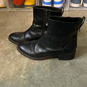 Franco Sarto black womens 9 ankle boots